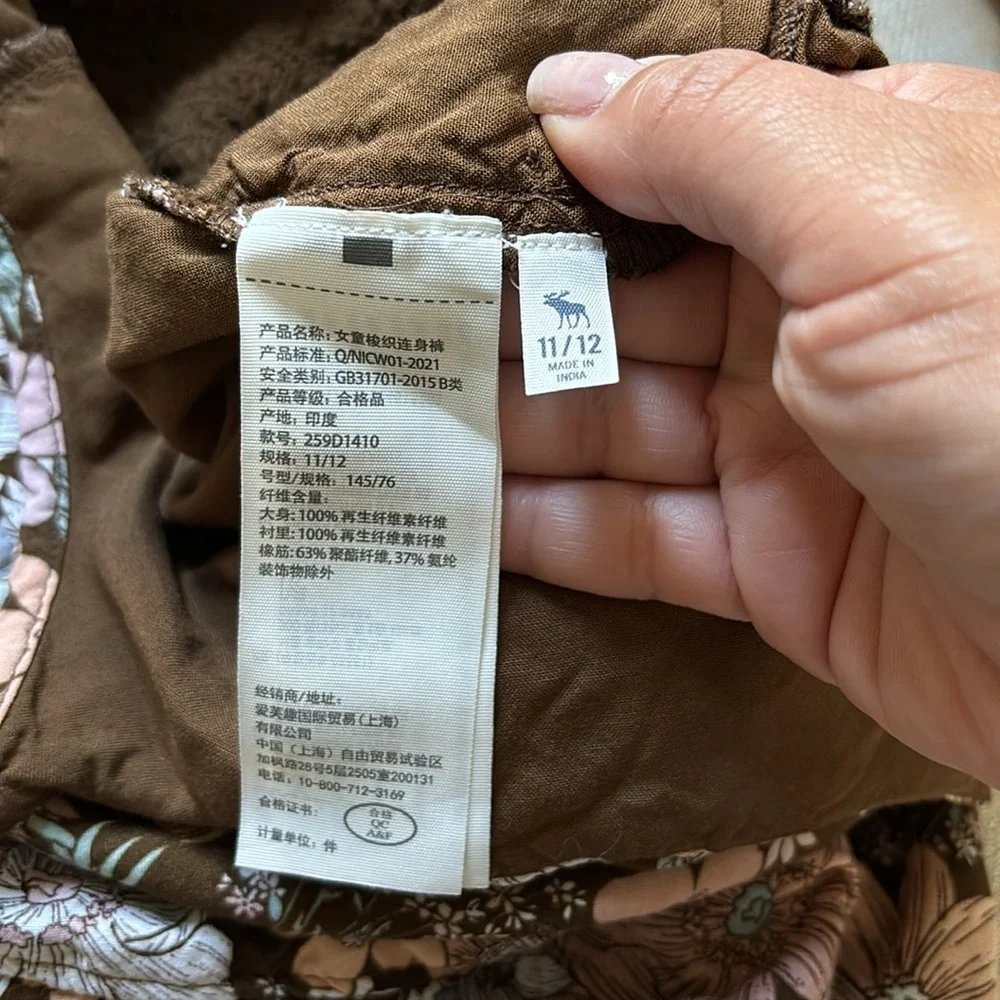 Abercrombie and Fitch kids Romper